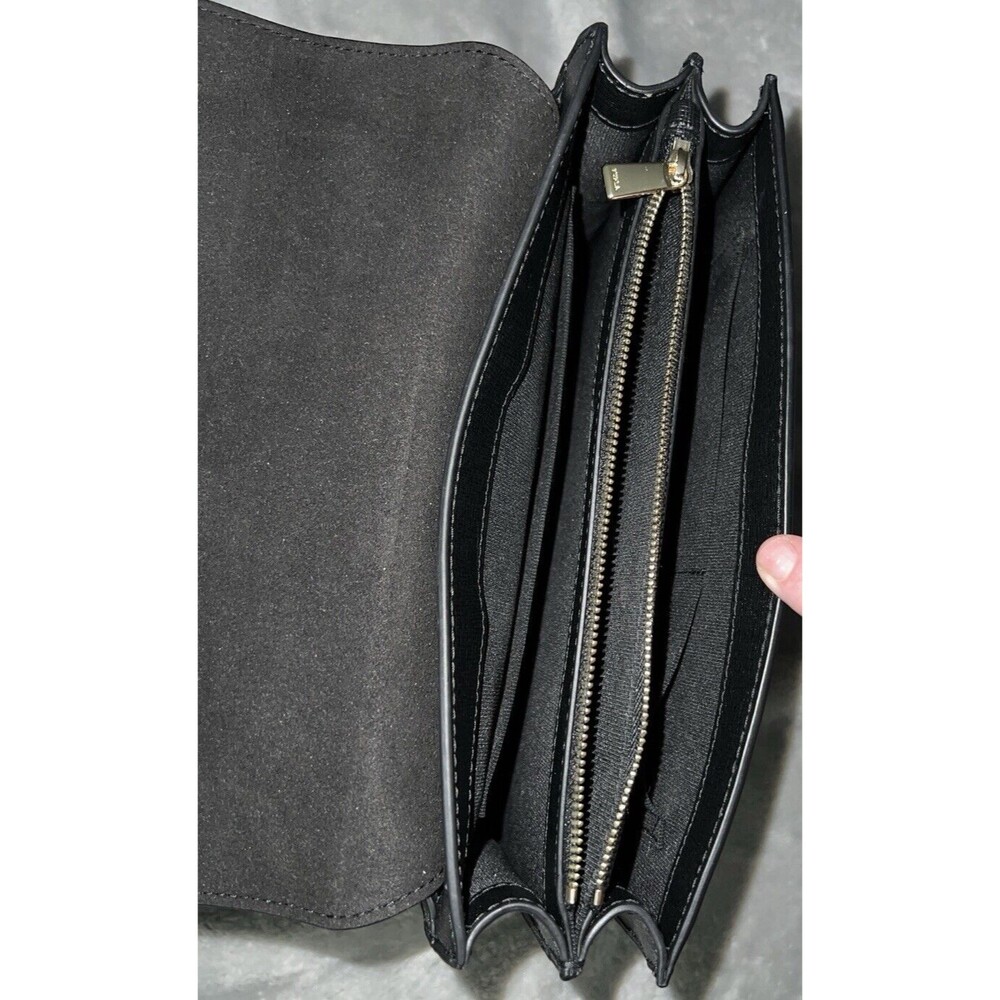 Furla Bella Top Handle S Nero Black Andromeda Genuine Leather BAUGLND 55 B3000 - Picture 14 of 16